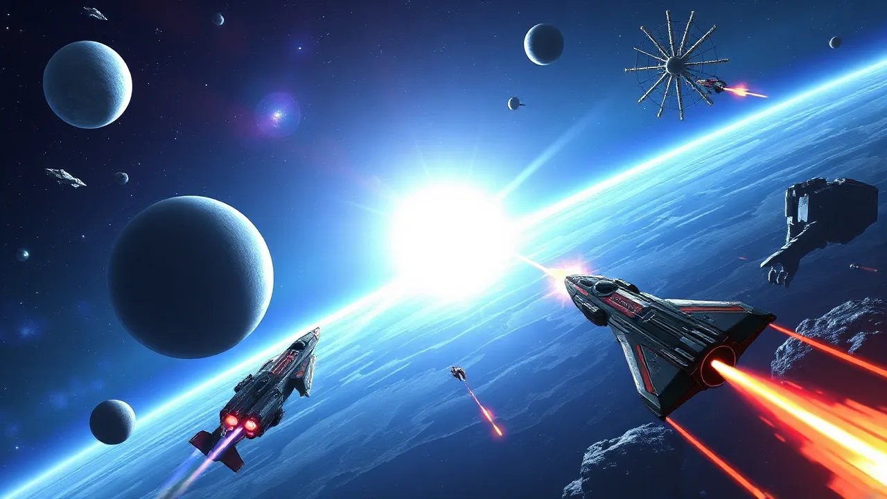 Starlight Quest: A Thrilling Space Adventure image
