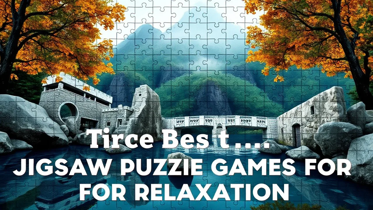 The Best Free jigsaw puzzle games for Relaxation image
