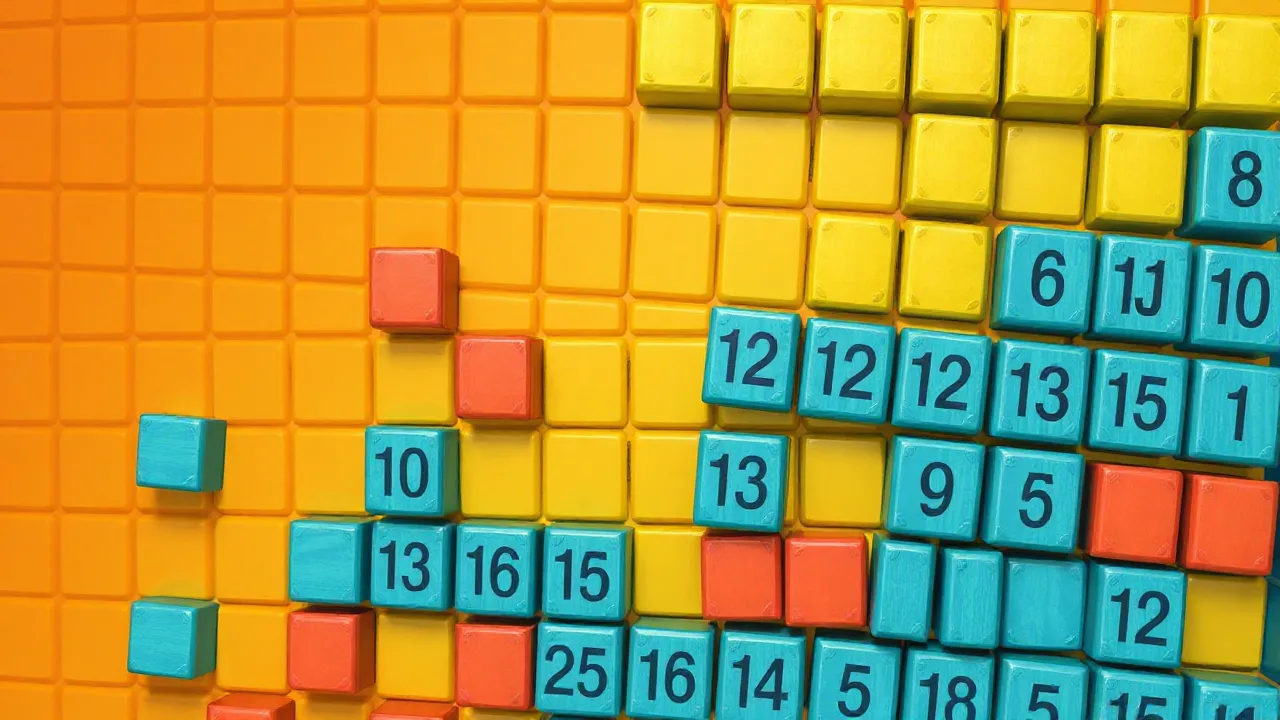 Master the Math Challenge in Block Numbers Puzzle image