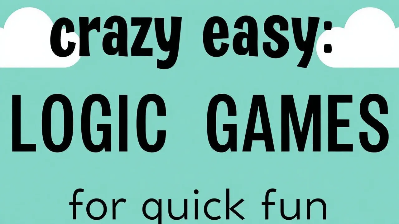 Exploring crazy easy logic games for quick fun image