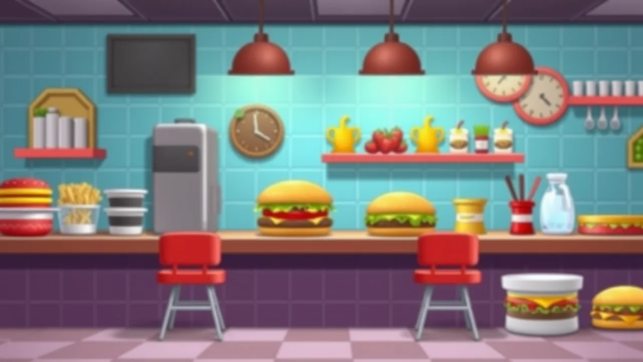 Top burger shop games for Fast Food Fun image