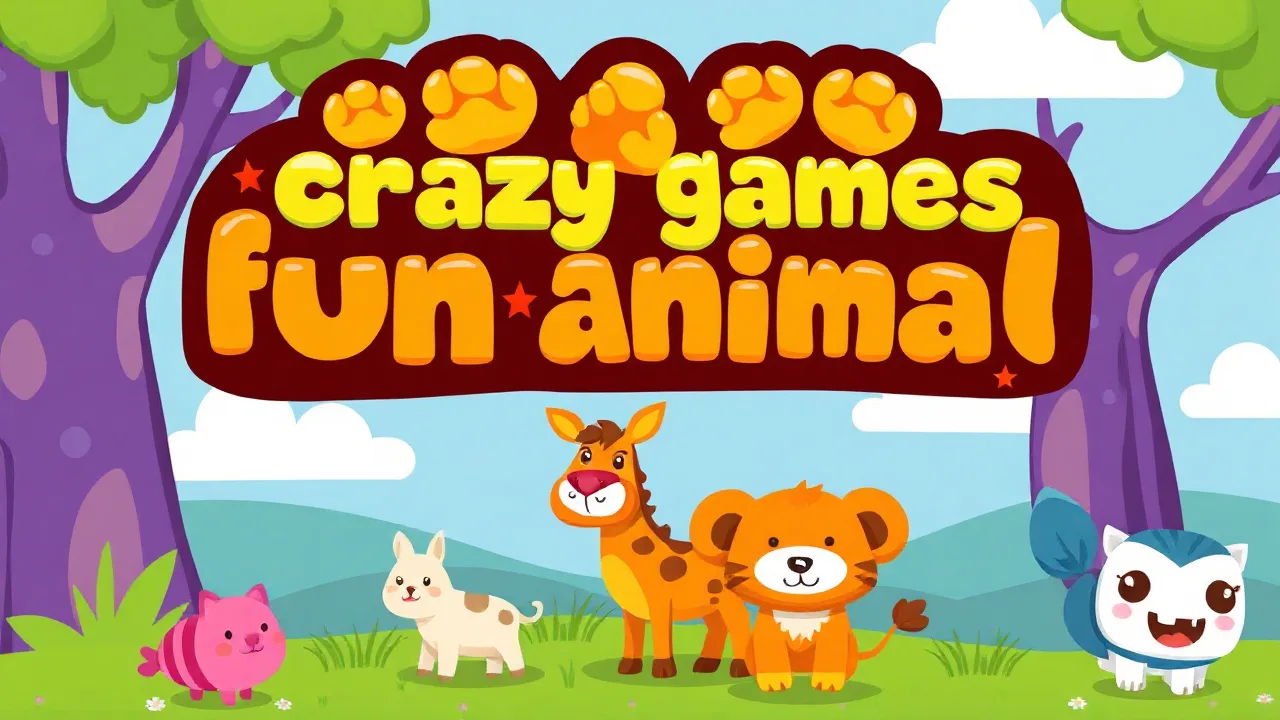 Play crazy games unblocked fun animal Online for Free image