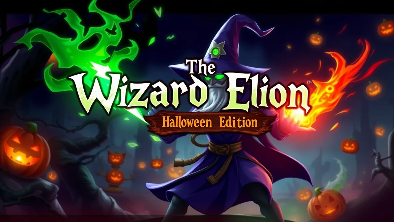 Spooky Action in The Wizard Elion : Halloween Edition image