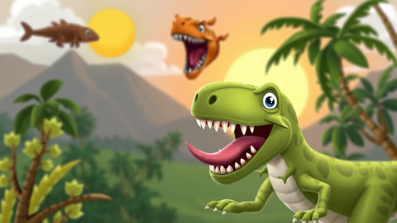 Exploring the Fun Crazy Dinosaur Games Adventure image