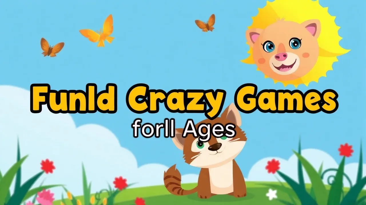 Wild Animal Fun Crazy Games for All Ages image