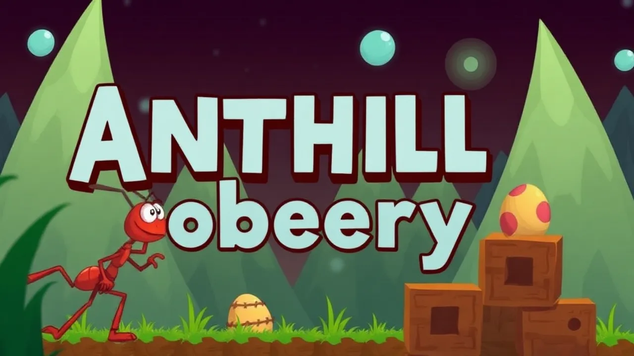 Anthill robbery: 2D Arcade Puzzle Action image