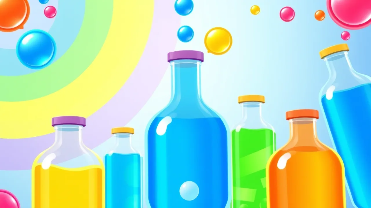 Water Sort Bottle 2024: Endless Hypercasual Fun image
