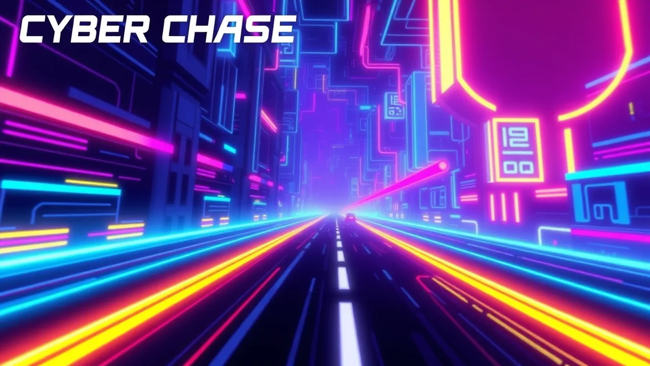 Cyber Chase: Mastering the Hardcore 2048 Arcade Strategy image