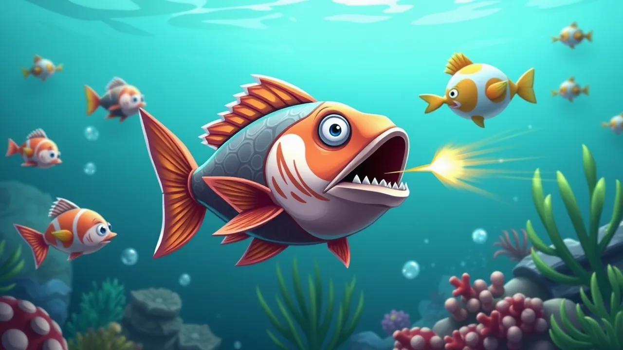 Hungry Fish Games: The Ultimate Shooting Challenge image