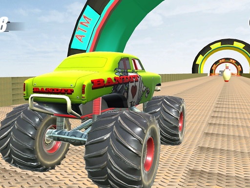 Monster Truck Extreme Stunts for Thrilling Action Gaming image