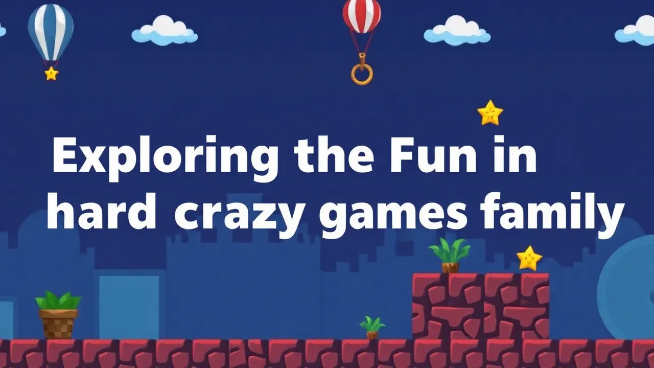 Exploring the Fun in hard crazy games family image