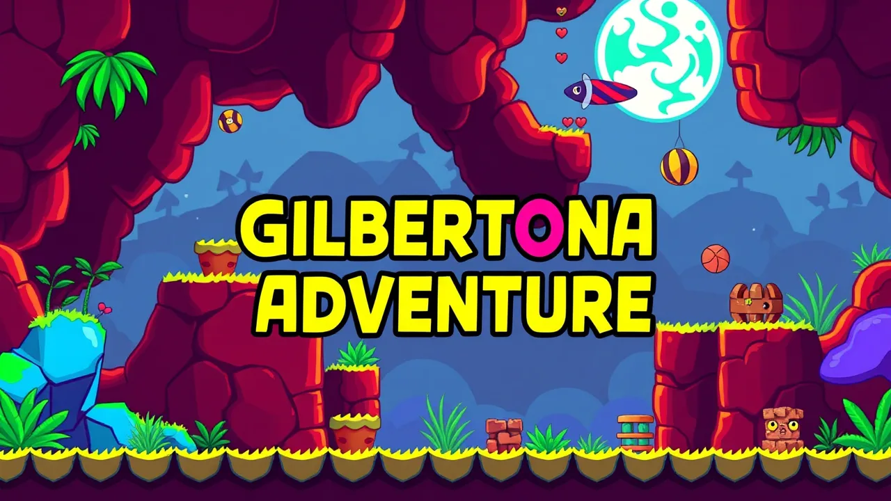 Gilbertona Adventure: A Thrilling Arcade Challenge image