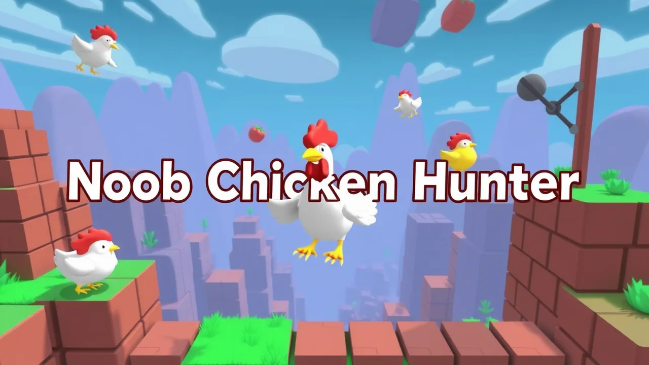 Mastering the Obby in Noob Chicken Hunter image