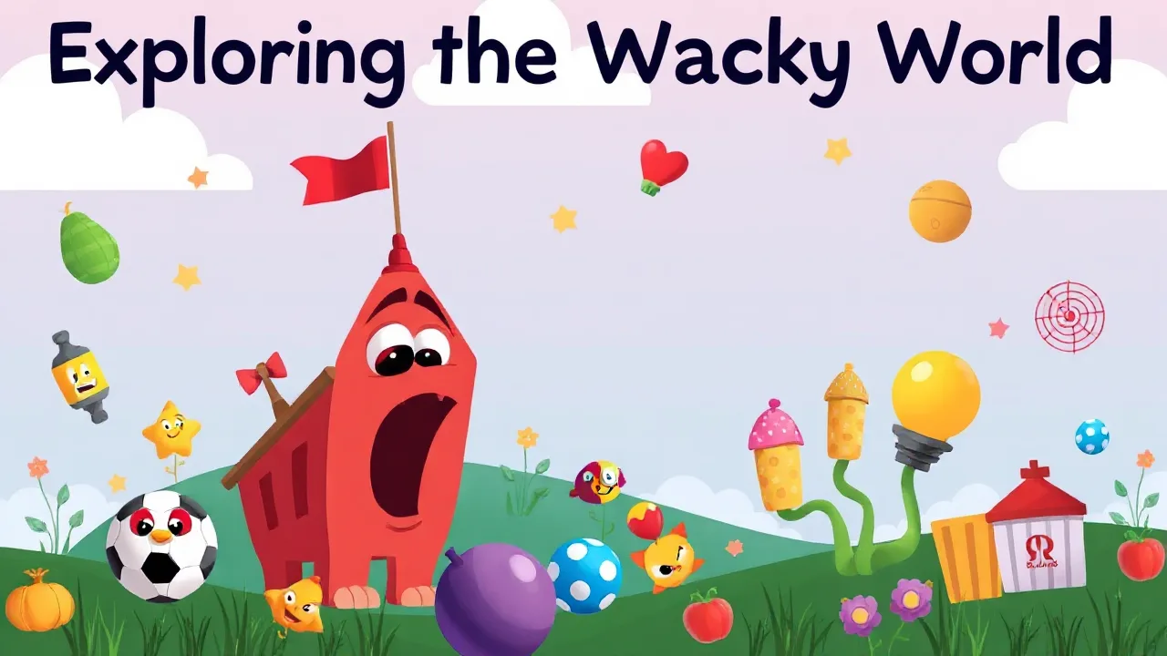 Exploring the Wacky World of crazy fun word games image