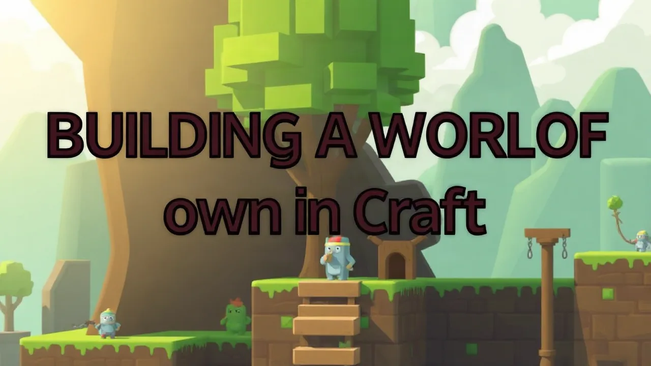 Building a World of Your Own in Craft image