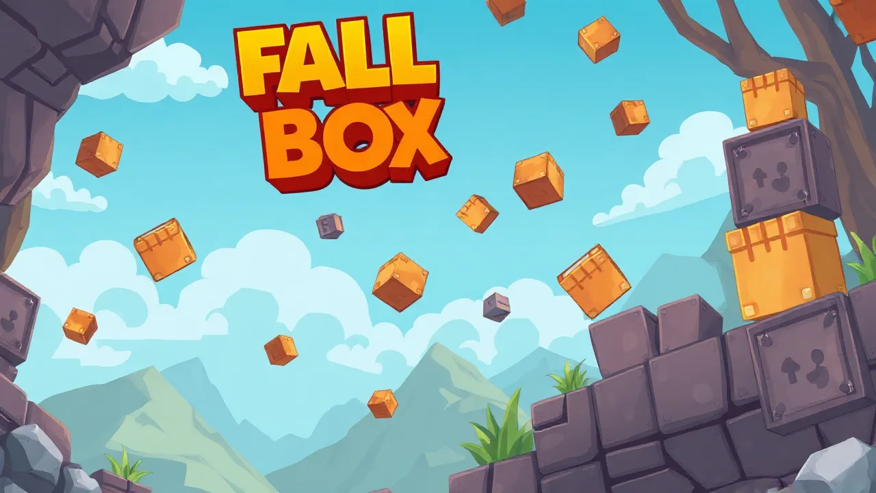 Play Fall Boxes for Fun Physics Puzzle Action image
