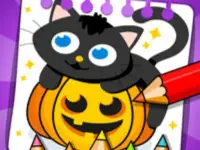 Halloween Coloring Art Games image