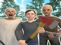 image bg Schoolboy and Granny 2: Survival in the Forest