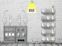 Black and white House Escape image