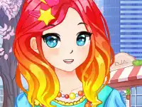 Anime Kawaii School Girls Dress Up image
