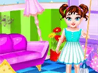 Baby Taylor Messy Home Cleaning image