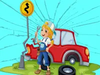 Broken Cars Jigsaw image