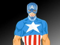 Captain America Dressup image