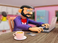 Virtual Work online From Home Simulator image