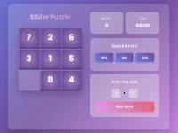Sliding Number Puzzle Classic Brain Teaser image