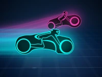 Neon Slither Sim image