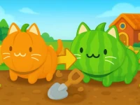 Brainrot Garden. Merge Cats image