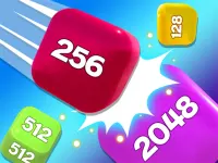Chain Cube 2048 3D Merge Game image