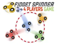 Fidget spinner: 4 players game image