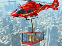 Animal Helicopter Rescue Game image