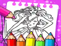Barbie Coloring Book image