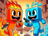 Fire and Water Blockman image