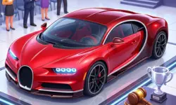 Merge Car Auction 3D! background