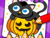 Halloween Coloring Games image