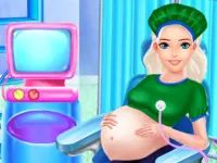 Mommy Pregnant Caring image