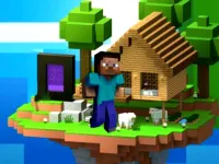 image bg Minecraft Steve Hook Adventure