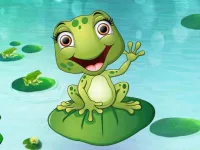 Greedy frog image