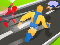 Superhero Transform Change Race image